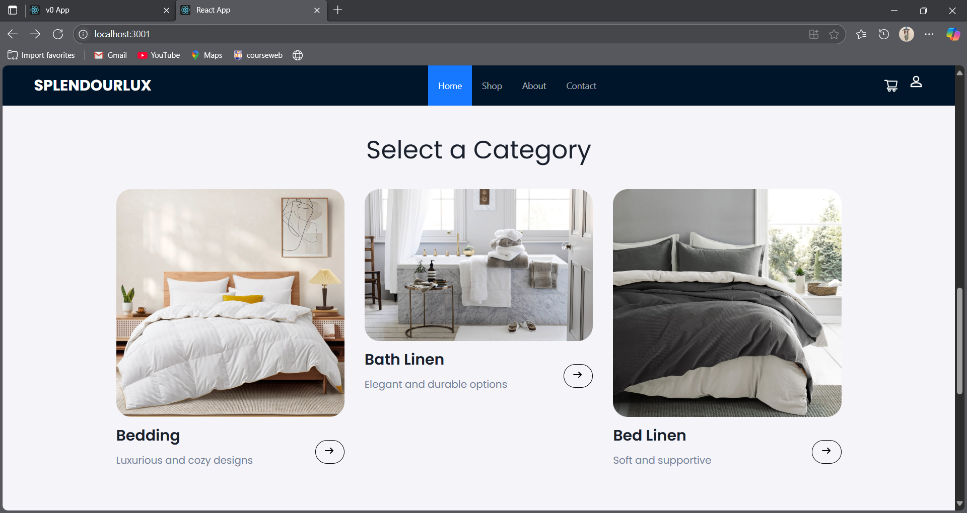 SplendourLux (An Online Shopping Site) 🛍️